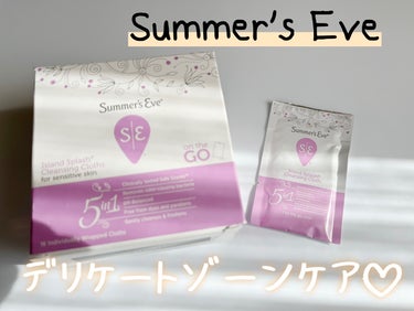 フェミニンクレンジングワイプ ノーマルスキン/Summer's Eve(サマーズイブ)/デリケートゾーンケアを使ったクチコミ（1枚目）