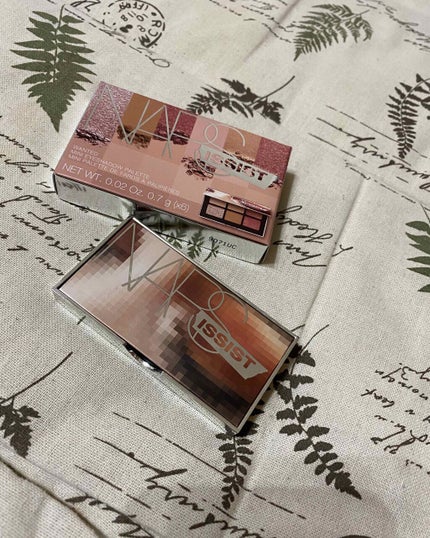 ナーズイスト ウォンテッド ミニアイシャドーパレット/NARS/アイシャドウパレットを使ったクチコミ(1枚目)