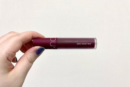 ゼロベルベットティント/rom&nd/リップティントを使ったクチコミ(1枚目)