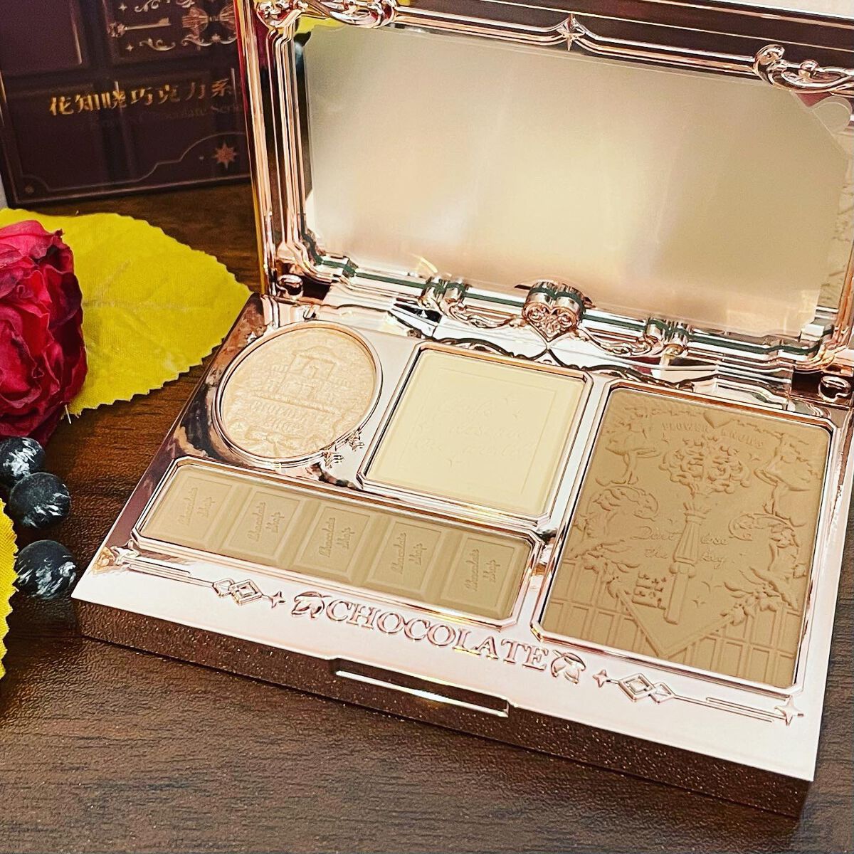 FlowerKnows チョコレートシリーズ シェーディングパレットのクチコミ「FLOWER KNOWS
チョコレートシリーズ
シェーディングパレット
3520円（税込）

.....」（2枚目）