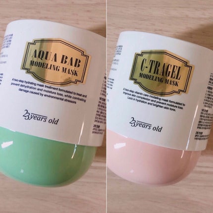 アクアバムモデリングマスク/23years old/洗い流すパック・マスクを使ったクチコミ(1枚目)
