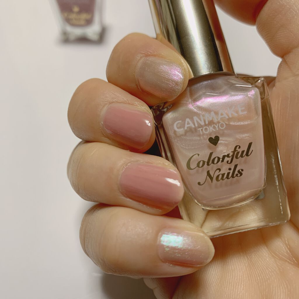 カラフルネイルズ/キャンメイク/マニキュアを使ったクチコミ（2枚目）