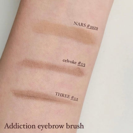 アイブロウ ブラシ/ADDICTION/メイクブラシを使ったクチコミ(3枚目)