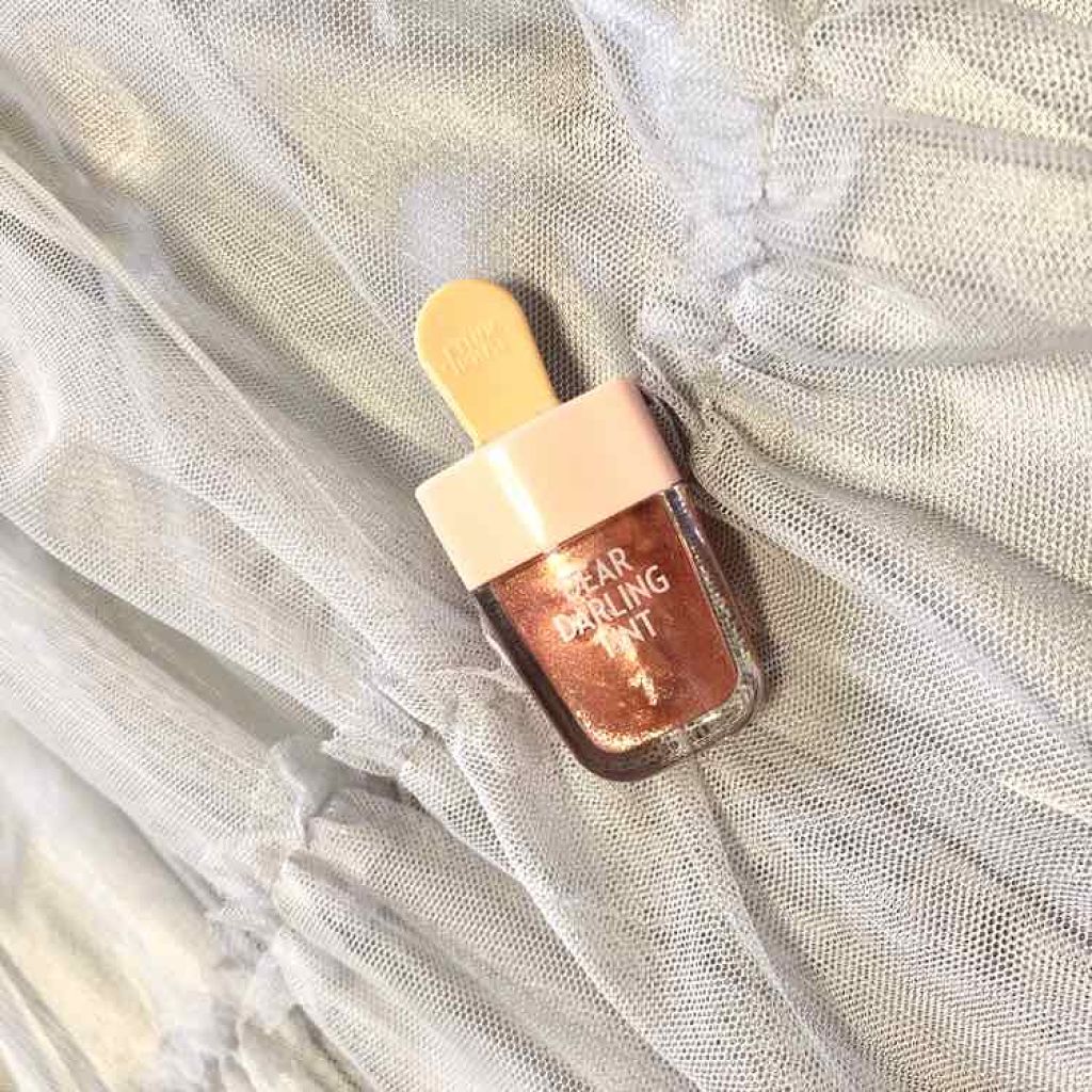 ディアダーリン ウォータージェルティント (アイスティント)/ETUDE/口紅を使ったクチコミ(1枚目)