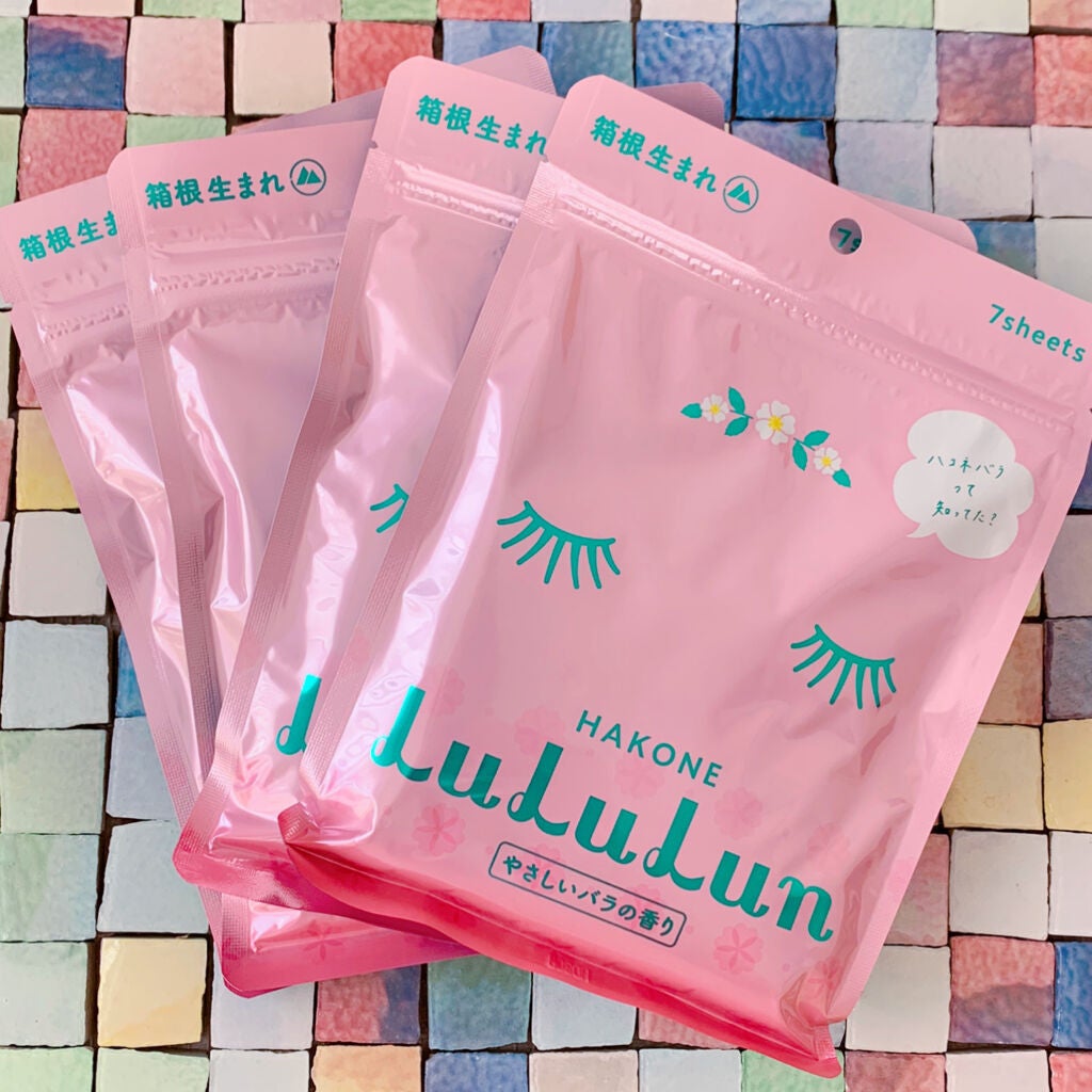 箱根ルルルン(やさしいバラの香り)/ルルルン/シートマスク・パックを使ったクチコミ(1枚目)