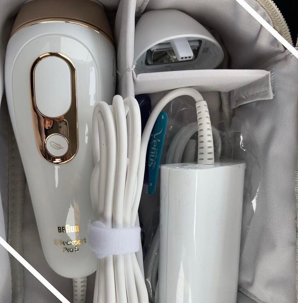 ブラウンシルクエキスパート (光美容器)/ブラウン/家庭用脱毛器を使ったクチコミ(2枚目)