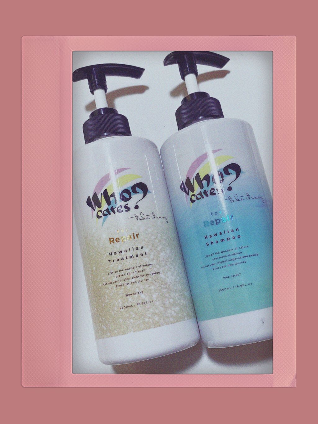 ハワイアンシャンプー&トリートメント <リペア>/who cares?/市販シャンプーを使ったクチコミ(1枚目)