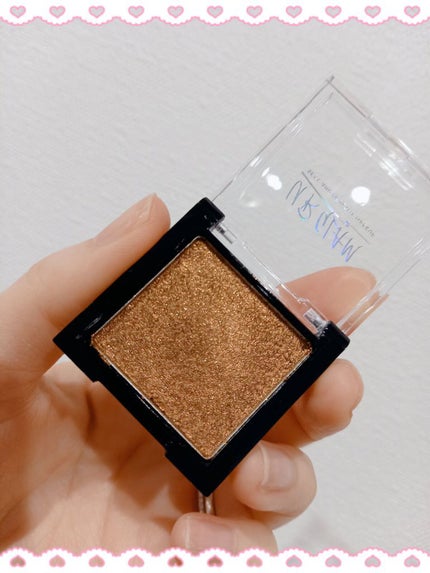 U R GLAM UR GLAM オーロラアイシャドウのクチコミ「 UR GLAM オーロラアイシャドウ
みなさん、こんにちは☺️mayaです♥️
今.....」(3枚目)