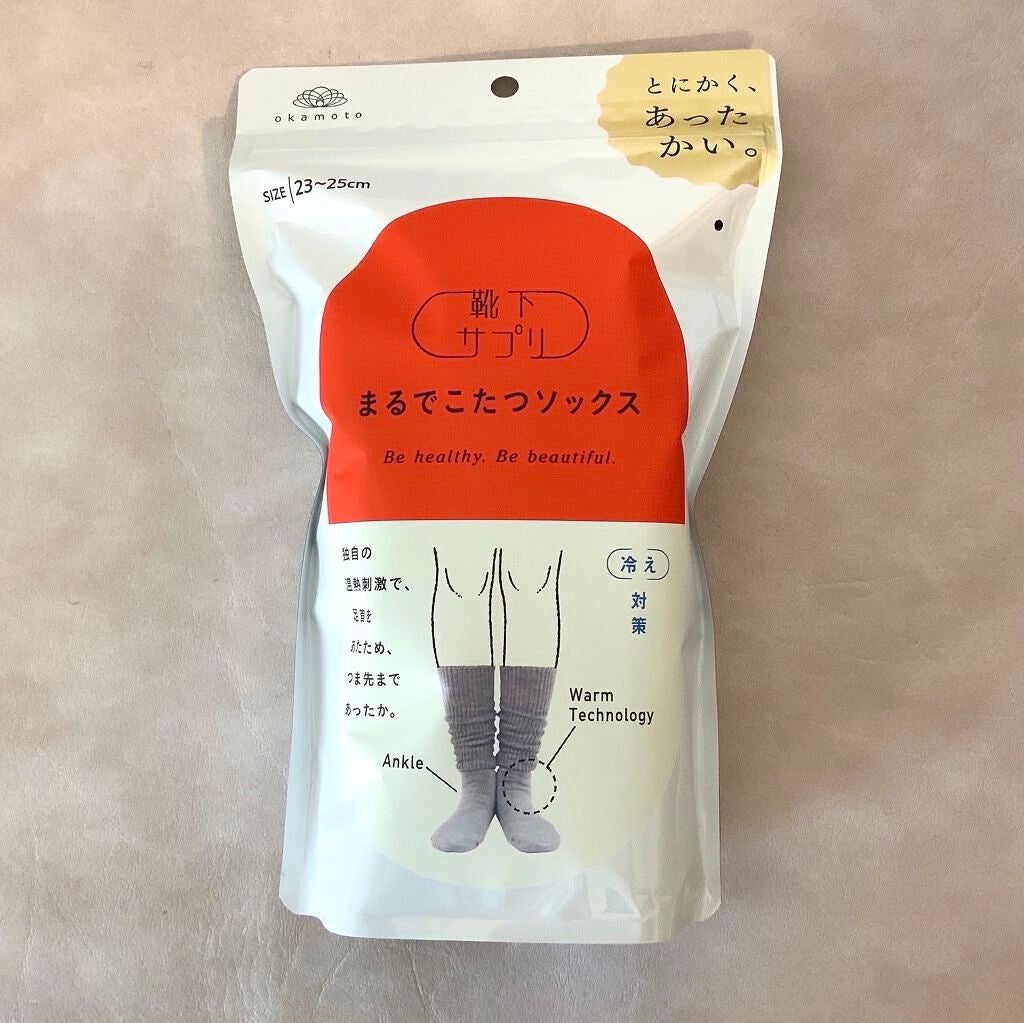 靴下サプリ まるでこたつ レディース ソックス/靴下サプリ/暖かい靴下を使ったクチコミ(1枚目)
