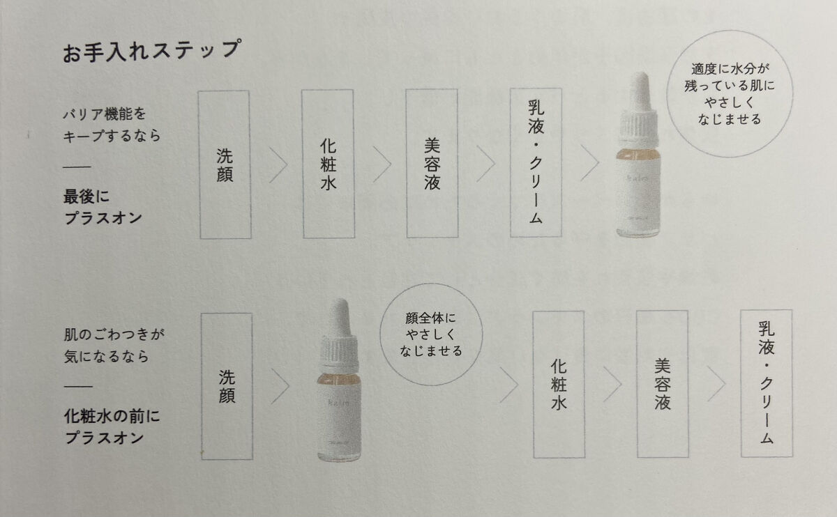 CBDスキンオイル/kalm/フェイスオイルを使ったクチコミ（3枚目）