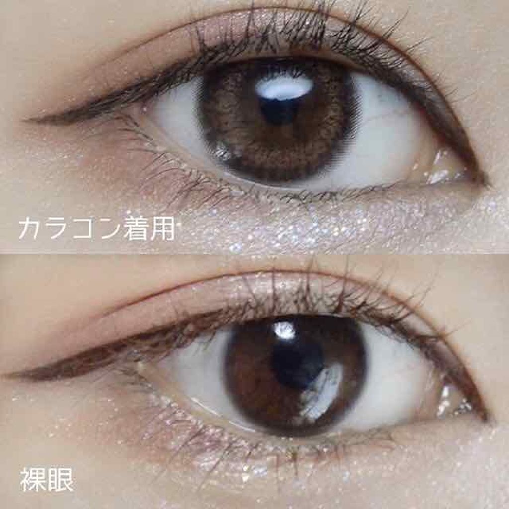 ビュームワンデー レディショコラ/ビューム/ワンデー（１DAY）カラコンを使ったクチコミ（2枚目）