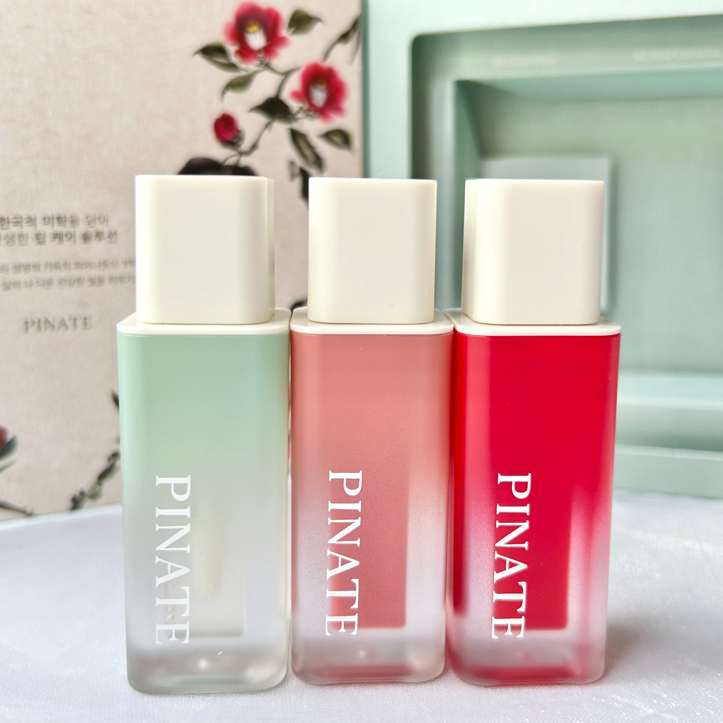 ナチュラルブルームリップオイルセラム 3色セット/PINATE/リップグロスを使ったクチコミ(4枚目)