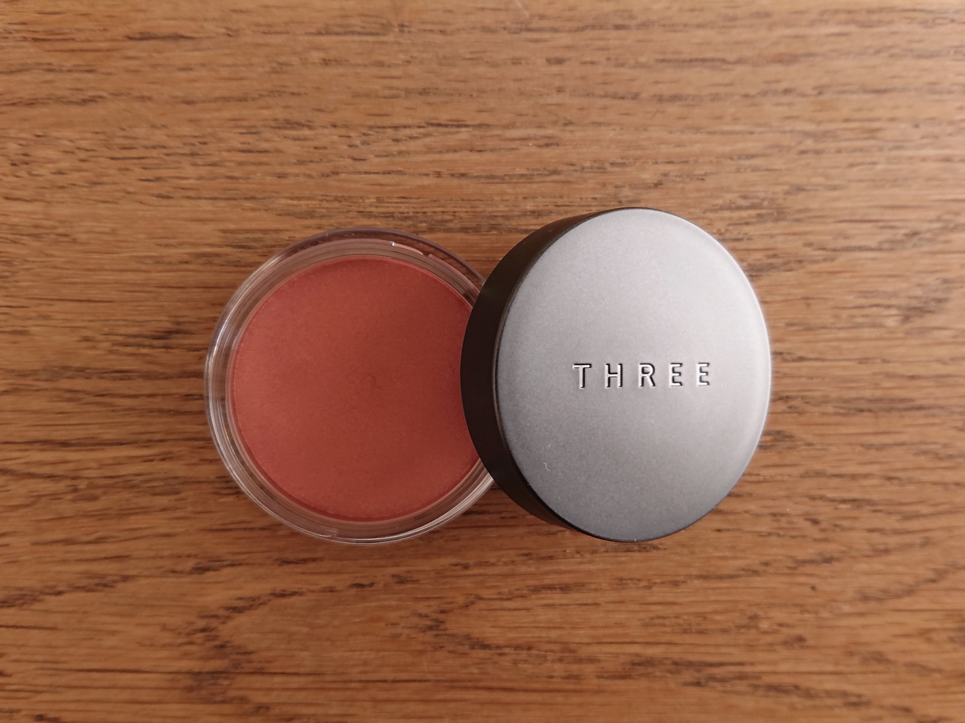 THREE グラムトーンカラーカスタード 04 UNLIMITED TIME/THREE/ジェル・クリームチークを使ったクチコミ（1枚目）