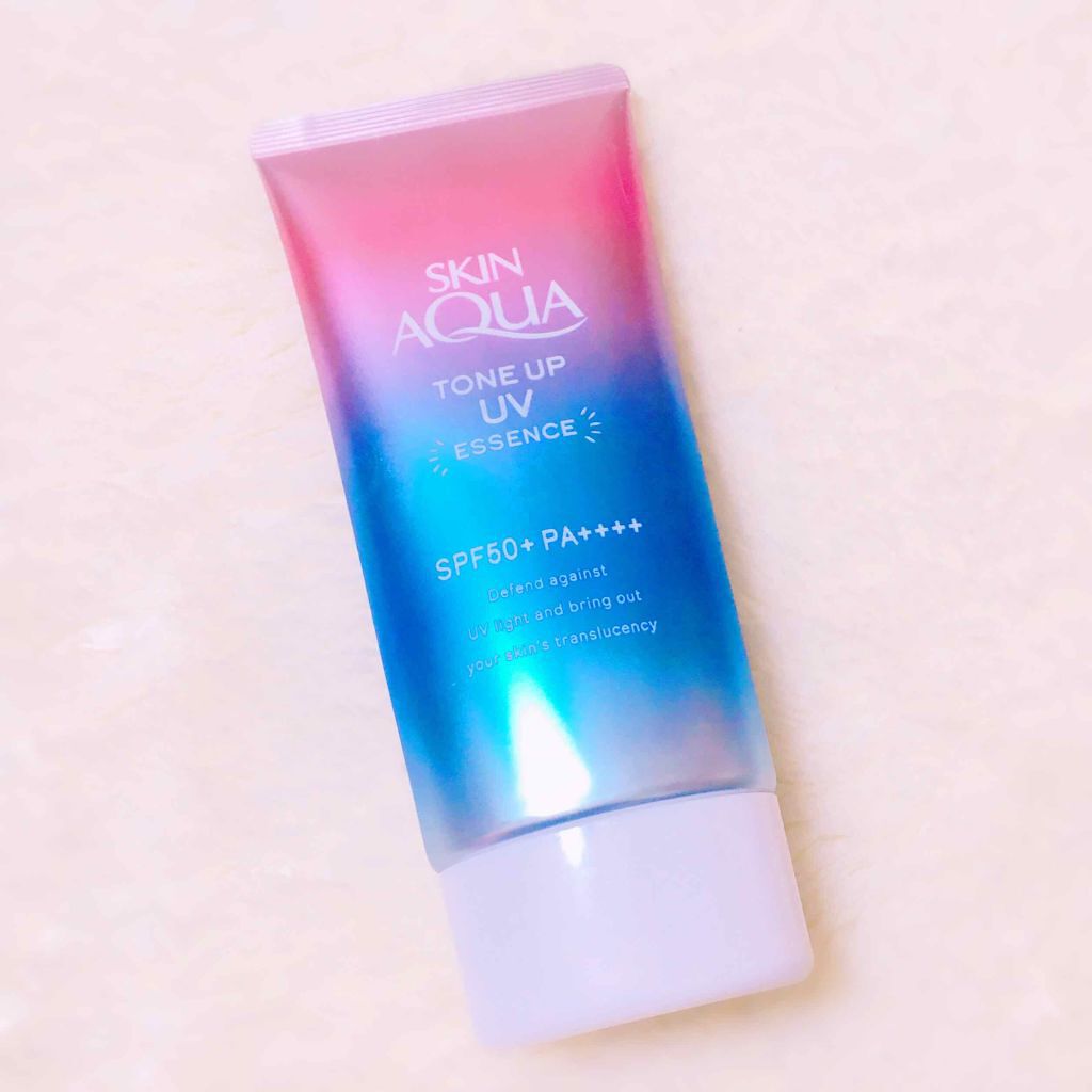 スキンアクア トーンアップUVエッセンス/スキンアクア/日焼け止めクリームを使ったクチコミ(1枚目)
