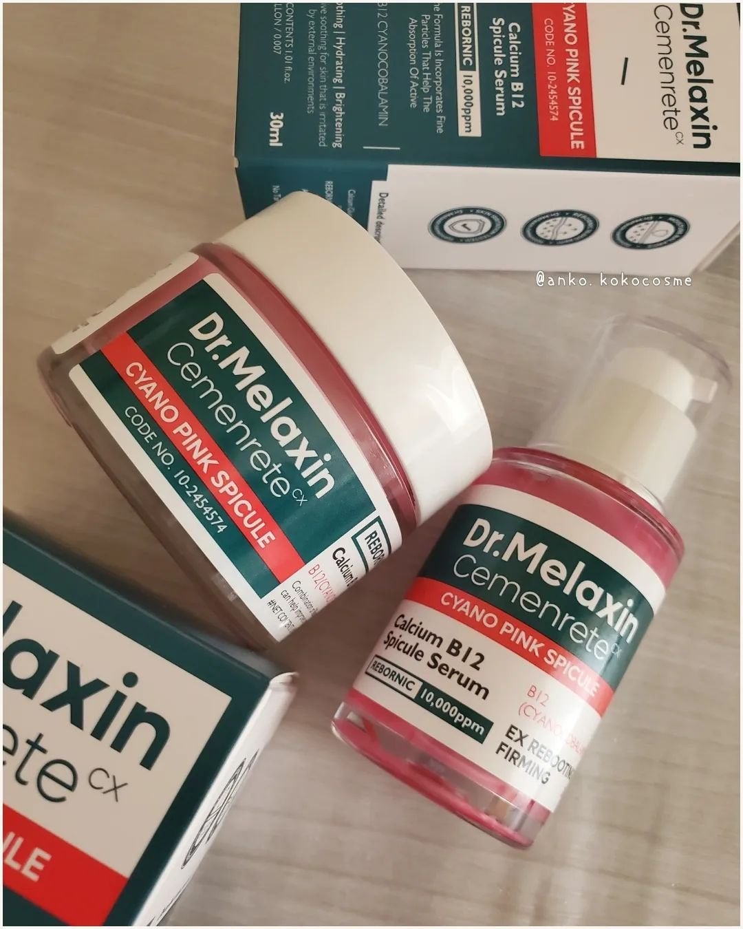 セメンリトシアノ ピンクスピキュールセラム/Dr.Melaxin/美容液を使ったクチコミ(1枚目)