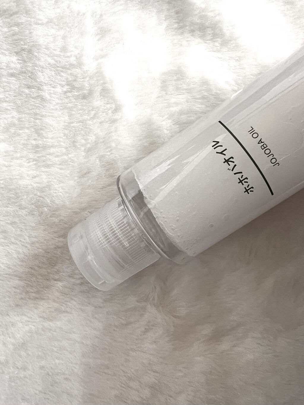 ホホバオイル 100ml/無印良品/ボディオイルを使ったクチコミ（3枚目）