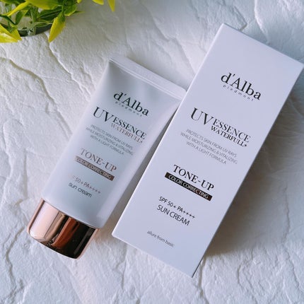 ウォータフルトーンアップサンクリーム/ダルバ/日焼け止めクリームを使ったクチコミ(1枚目)