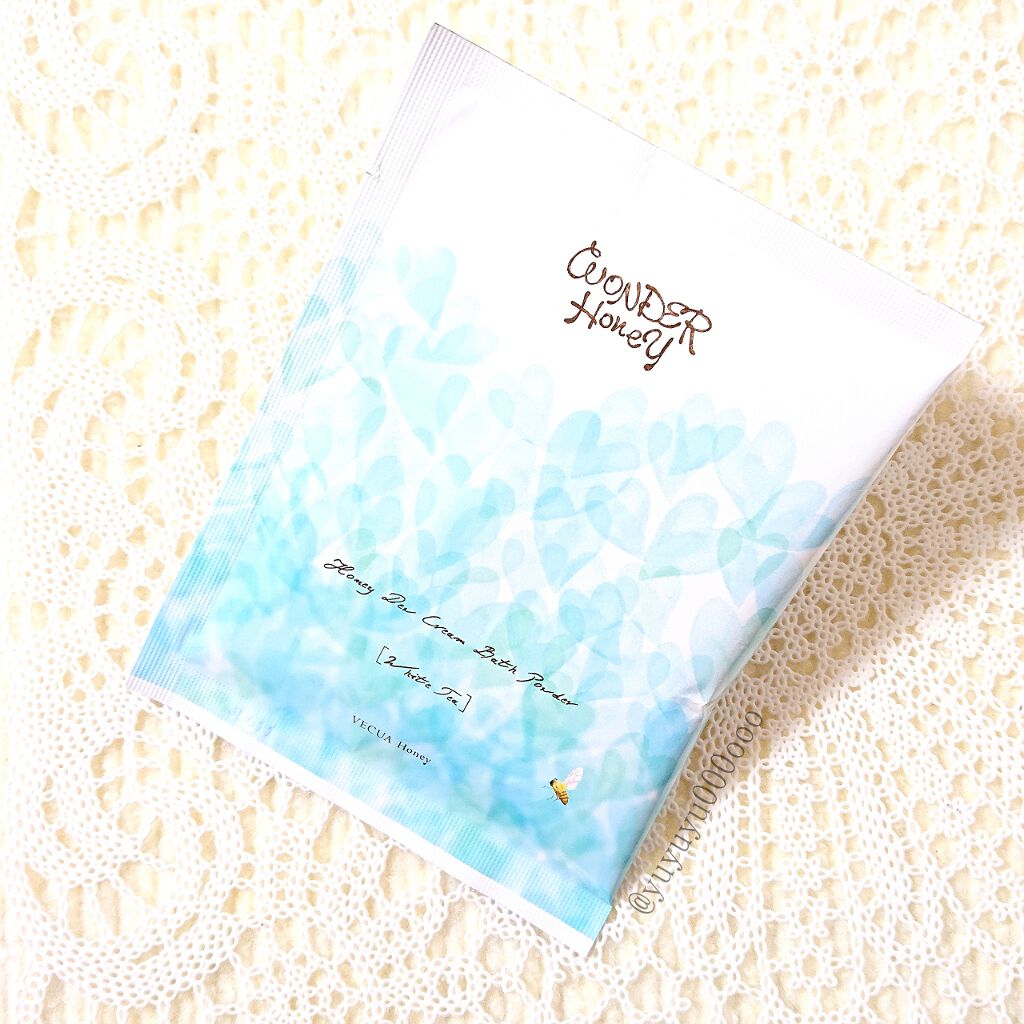 ワンダーハニー とろとろふんわりクリームバス /VECUA Honey/炭酸系入浴剤を使ったクチコミ（2枚目）