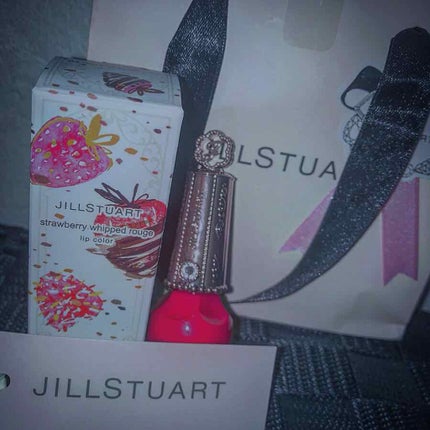 ストロベリーホイップ ルージュ/JILL STUART/口紅を使ったクチコミ(1枚目)