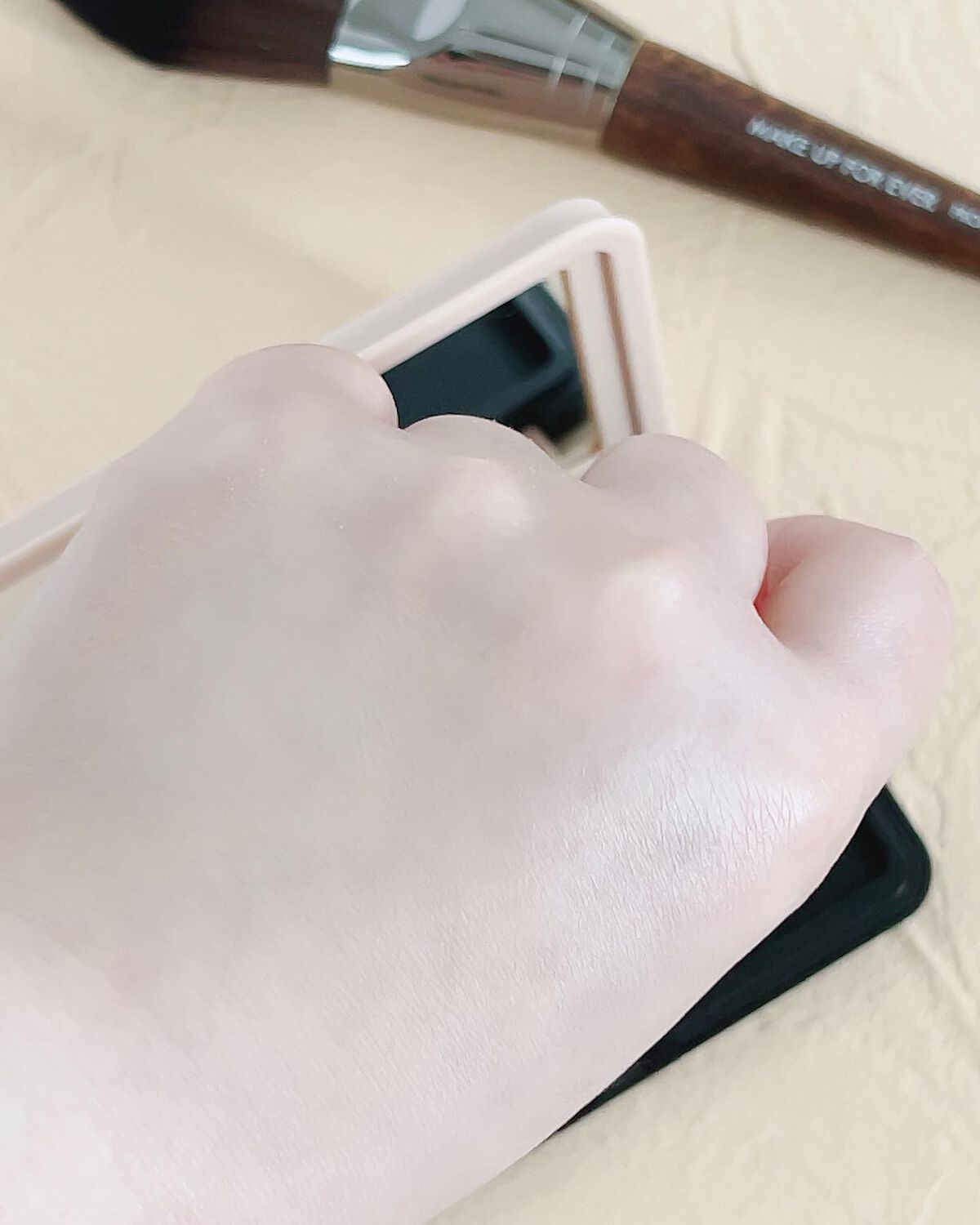 HDスキン マットベルベットコンパクト/MAKE UP FOR EVER/パウダーファンデーションを使ったクチコミ(7枚目)