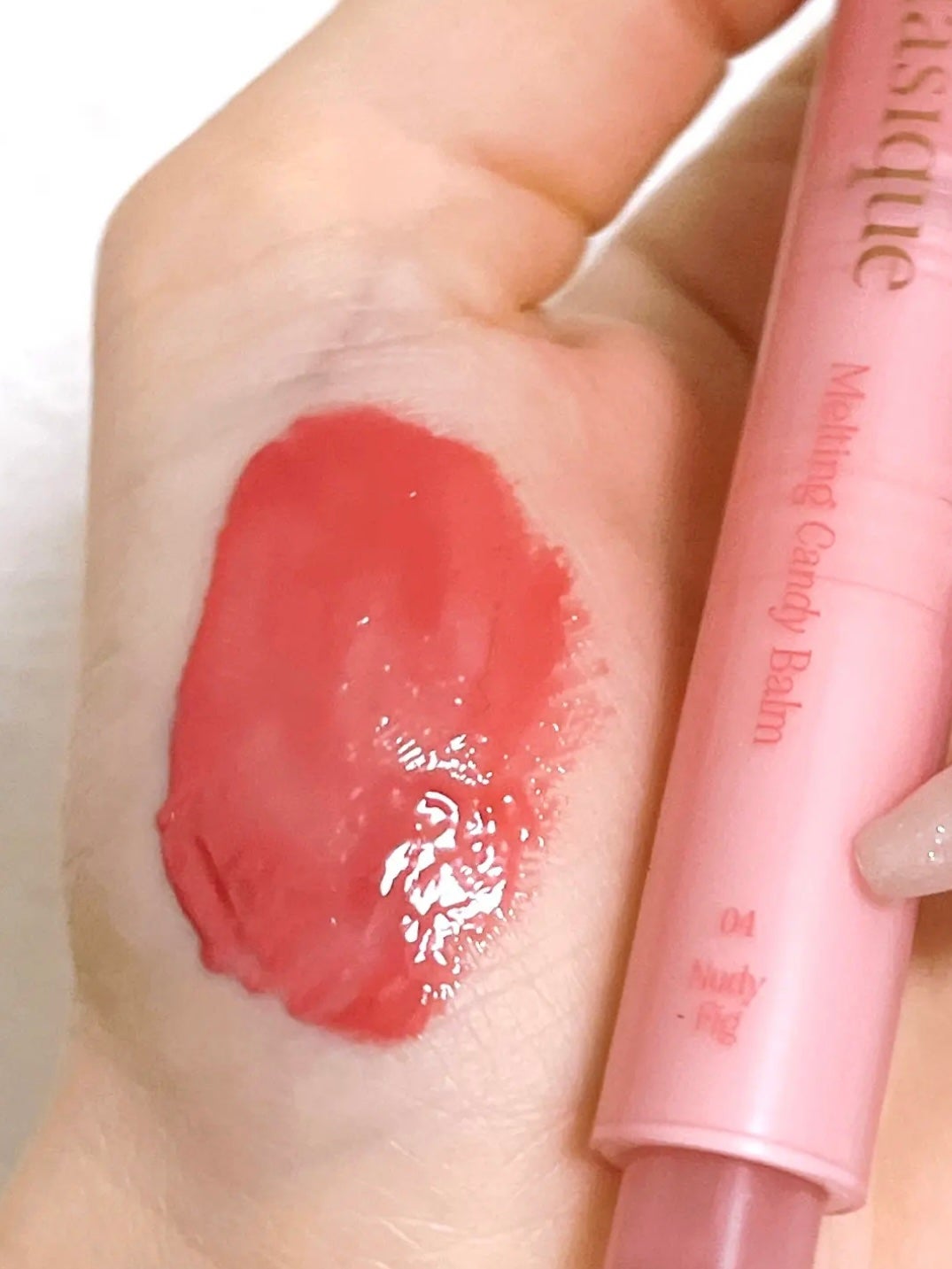 メルティングキャンディーバーム/dasique/口紅を使ったクチコミ(3枚目)