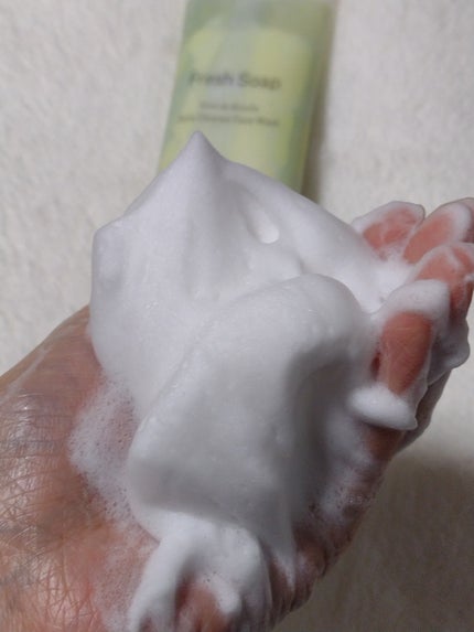 キレイ・デ・ボーテ フレッシュソープ/キレイ・デ・ラボ/洗顔フォームを使ったクチコミ(4枚目)