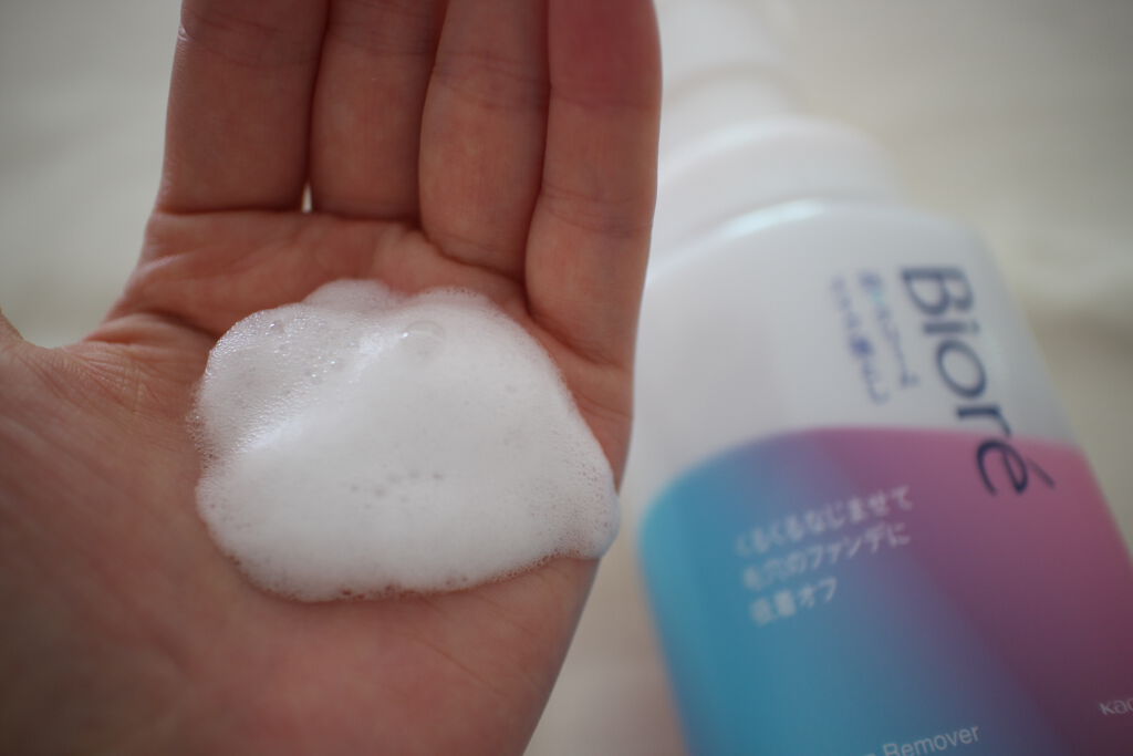 泡クリームメイク落とし/ビオレ/クレンジングクリームを使ったクチコミ（2枚目）