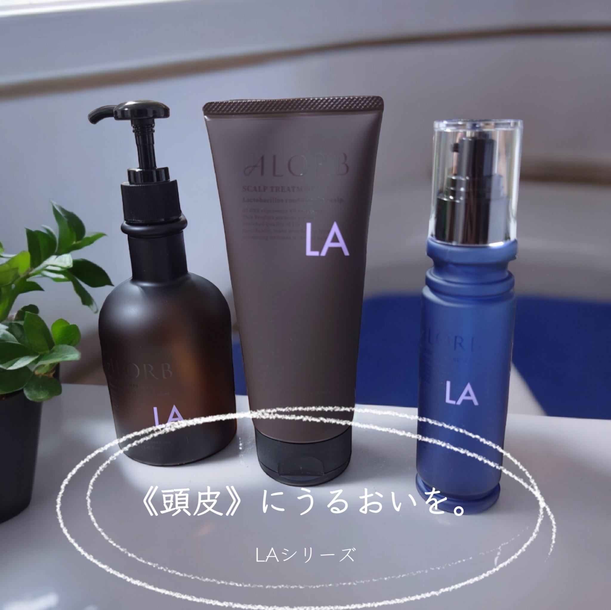 ナリッシングセラムLA/ALORB/頭皮ローションを使ったクチコミ（1枚目）