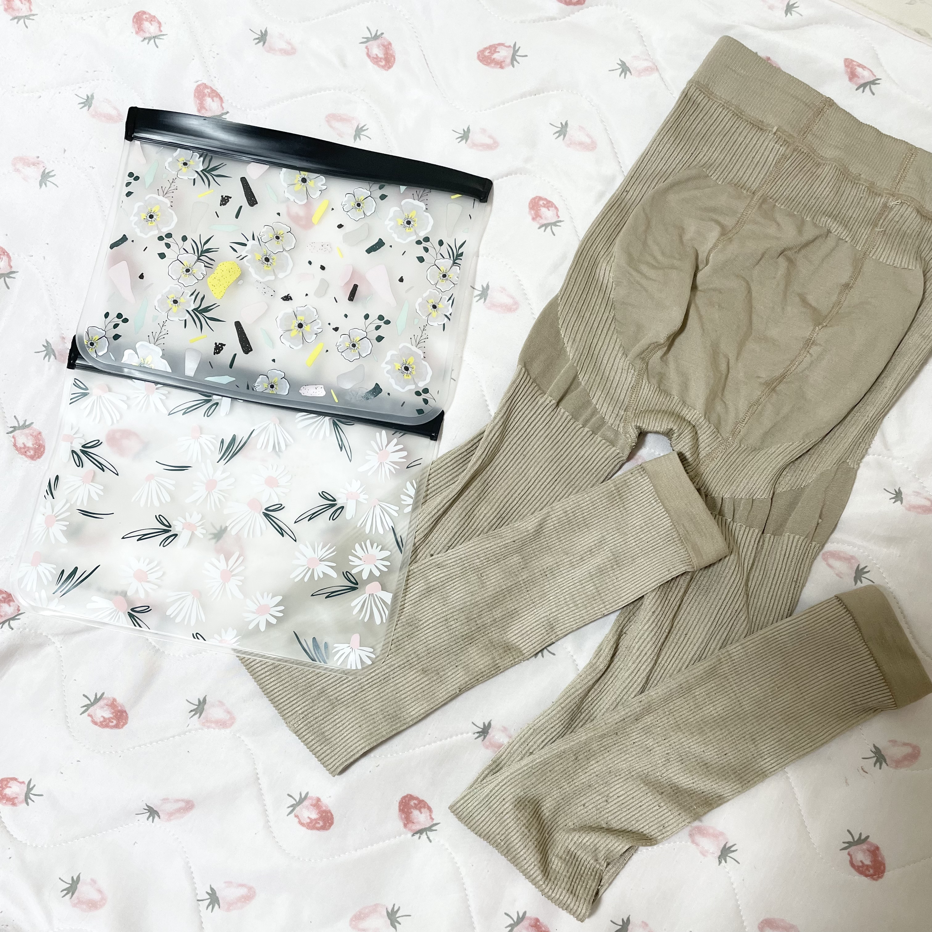 リブ着圧レギンス/BELLE SERIES/ボディグッズを使ったクチコミ（1枚目）