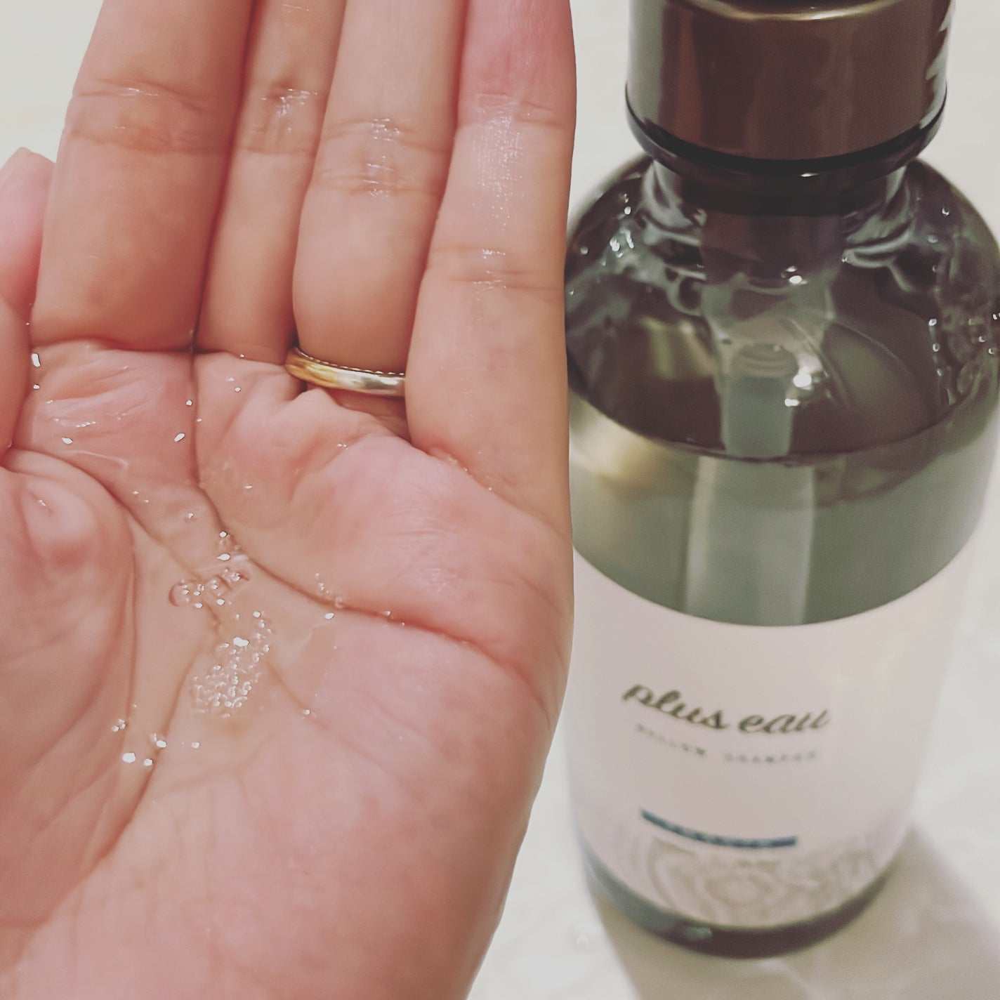 メロウシャンプー/メロウトリートメント/plus eau/市販シャンプーを使ったクチコミ(4枚目)