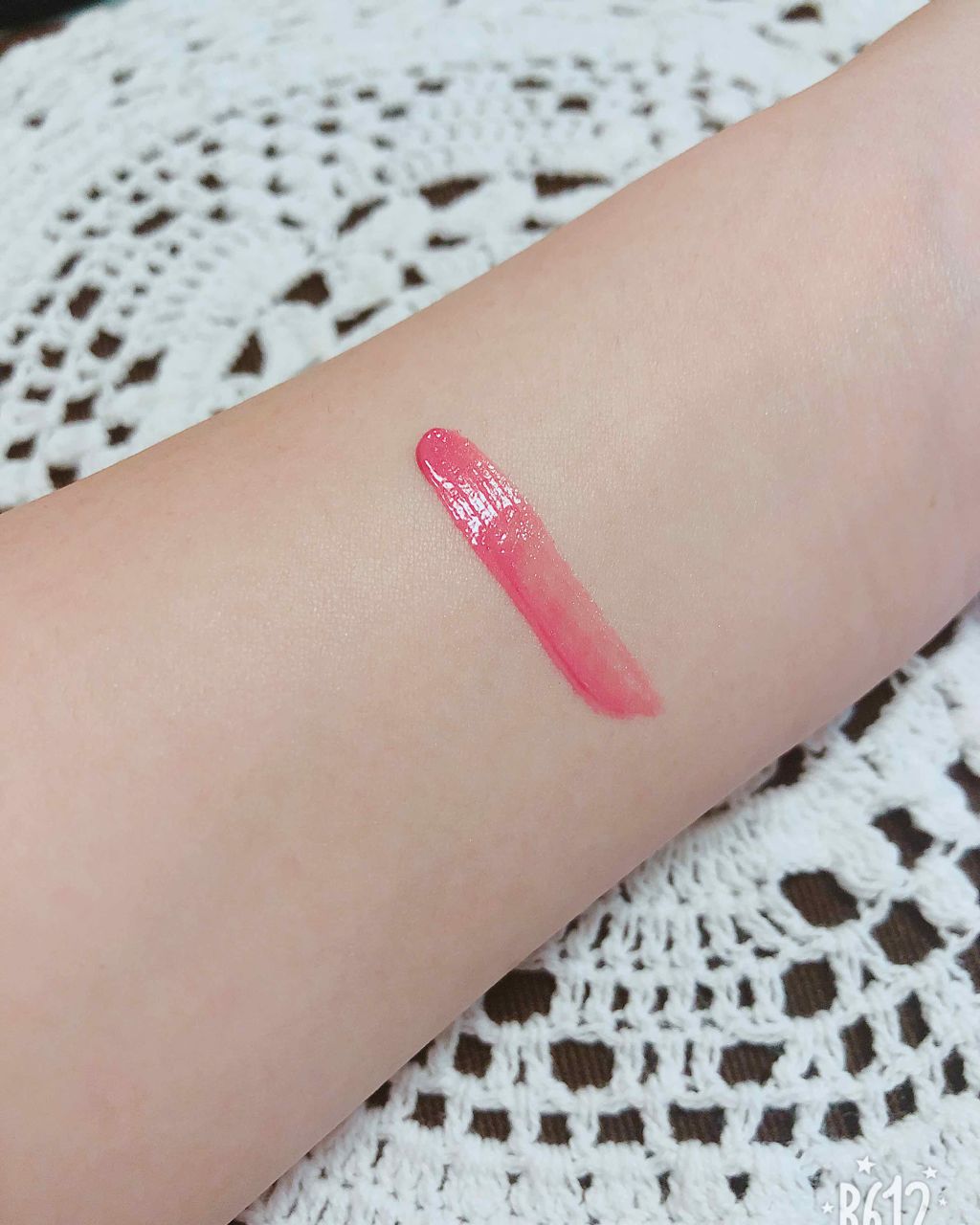 ウオータリールージュ/マキアージュ/リップグロスを使ったクチコミ(2枚目)