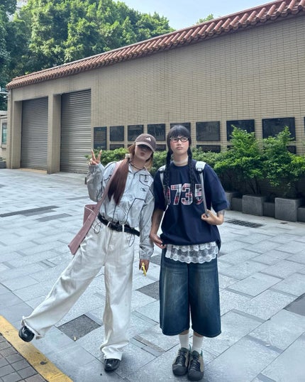 ひとみ on LIPS 「即座に応じる友情はとても楽しいです#コーデ#韓国コーデ#韓国フ..」(4枚目)