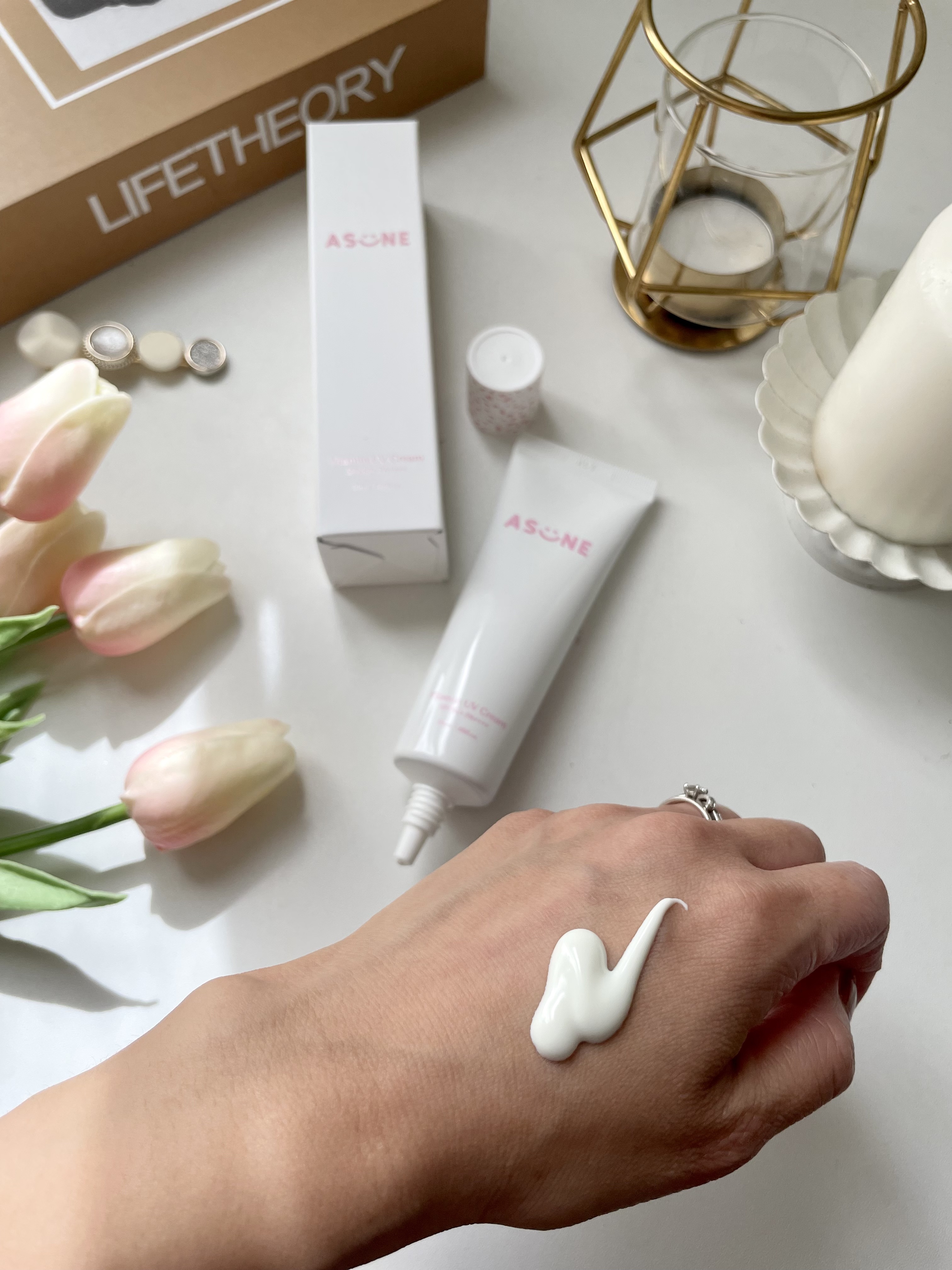 ビタミン UVクリーム/ASUNE /日焼け止めクリームを使ったクチコミ（2枚目）