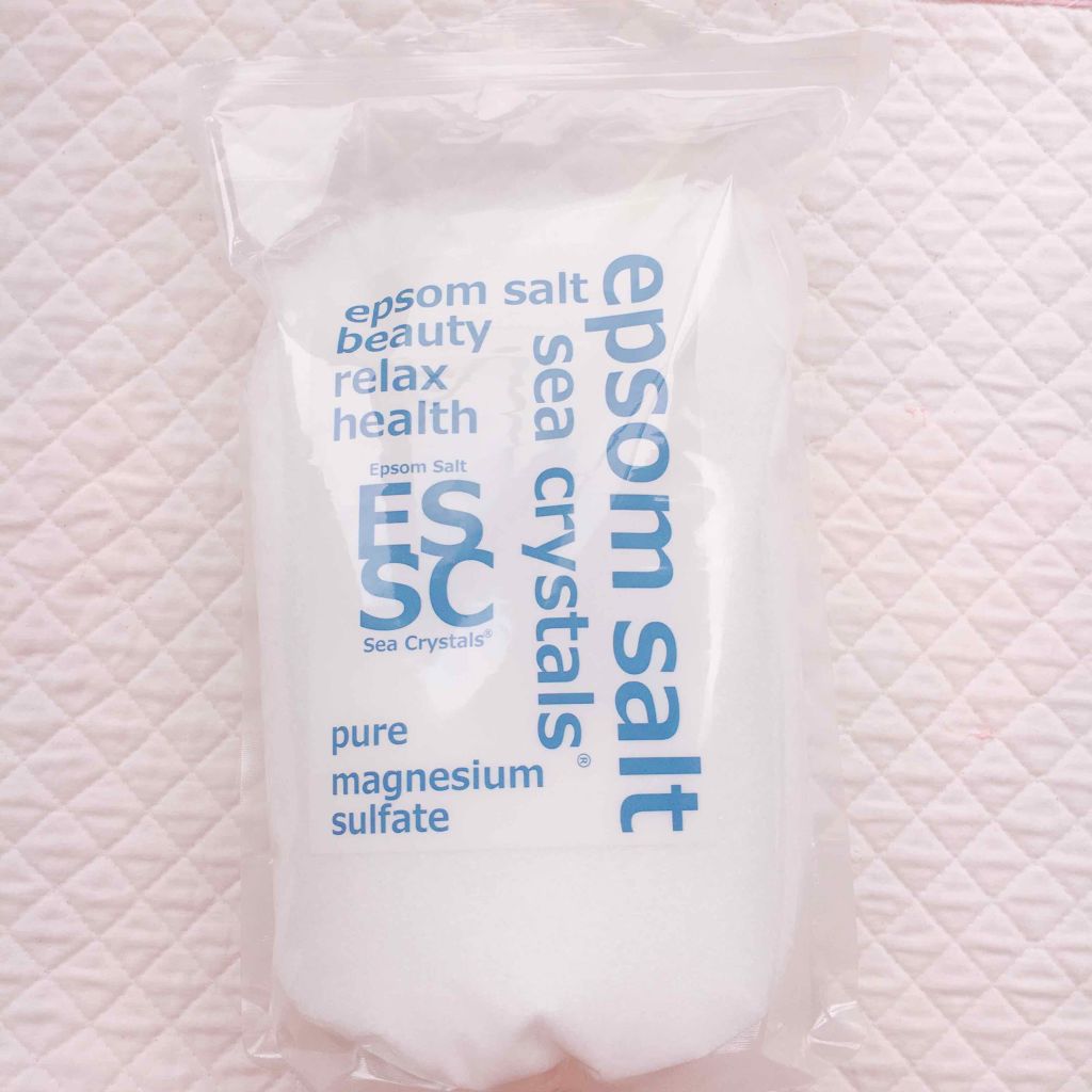 シークリスタルス エプソムソルト オリジナル/sea crystals/無機塩系入浴剤を使ったクチコミ(1枚目)