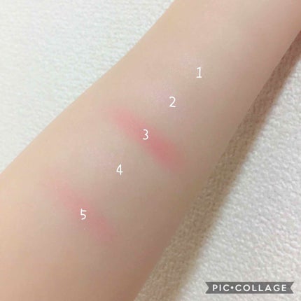 グロウフルールチークス/キャンメイク/パウダーチークを使ったクチコミ(3枚目)