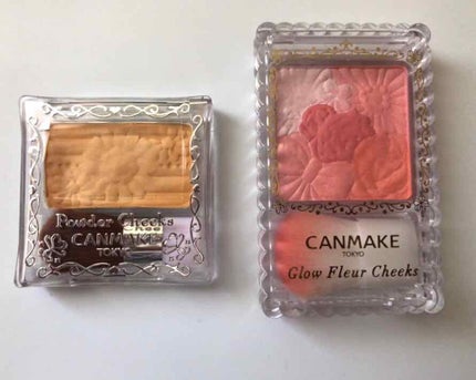 グロウフルールチークス/キャンメイク/パウダーチークを使ったクチコミ(1枚目)