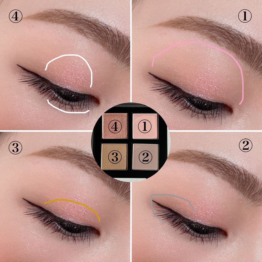 COLORFUL EYE PALETTE/NAMING./アイシャドウパレットを使ったクチコミ(7枚目)