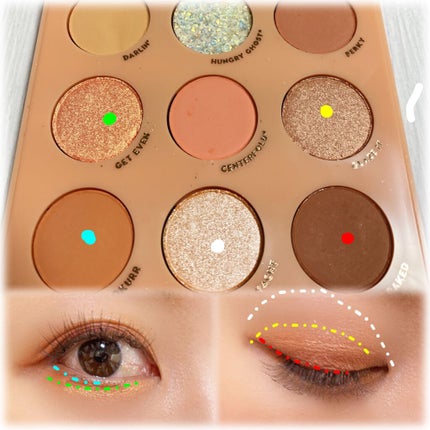 Eye Palette-Baby Got Peach /ColourPop/アイシャドウパレットを使ったクチコミ(3枚目)