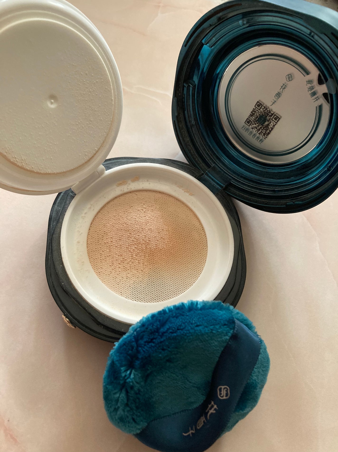 玉女桃花ルースパウダー/花西子/ルースパウダーを使ったクチコミ(2枚目)