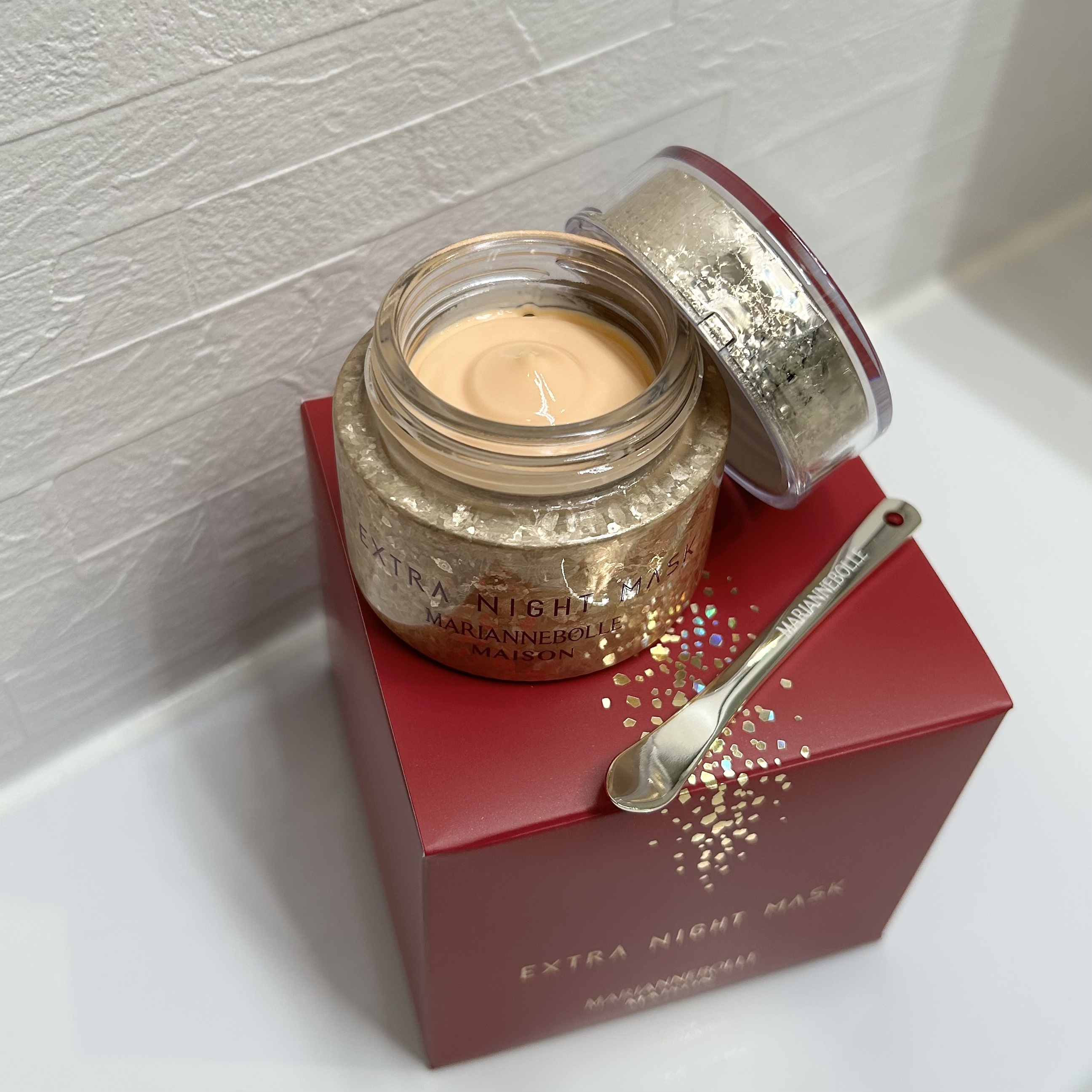 エクストラナイトクリーム/マリアンボレ/フェイスクリームを使ったクチコミ（2枚目）