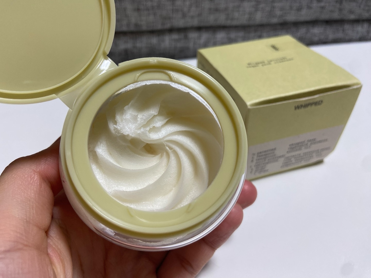 ヴィーガンパッククレンザー/WHIPPED/洗顔フォームを使ったクチコミ（2枚目）