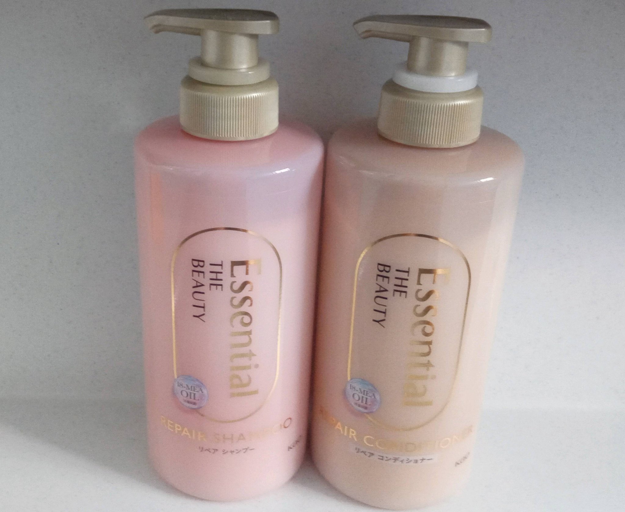 ザビューティ リペアシャンプー・コンディショナー/エッセンシャル/市販シャンプーを使ったクチコミ（1枚目）