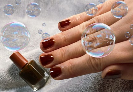 ムードペブルネイル/rom&nd/マニキュアを使ったクチコミ(2枚目)