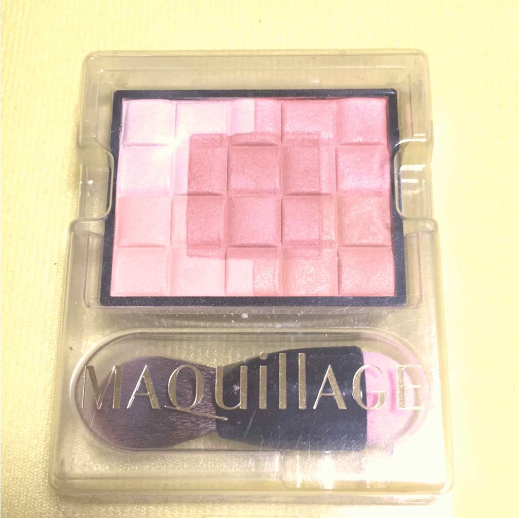 ドラマティックムードヴェール/マキアージュ/パウダーチークを使ったクチコミ(1枚目)