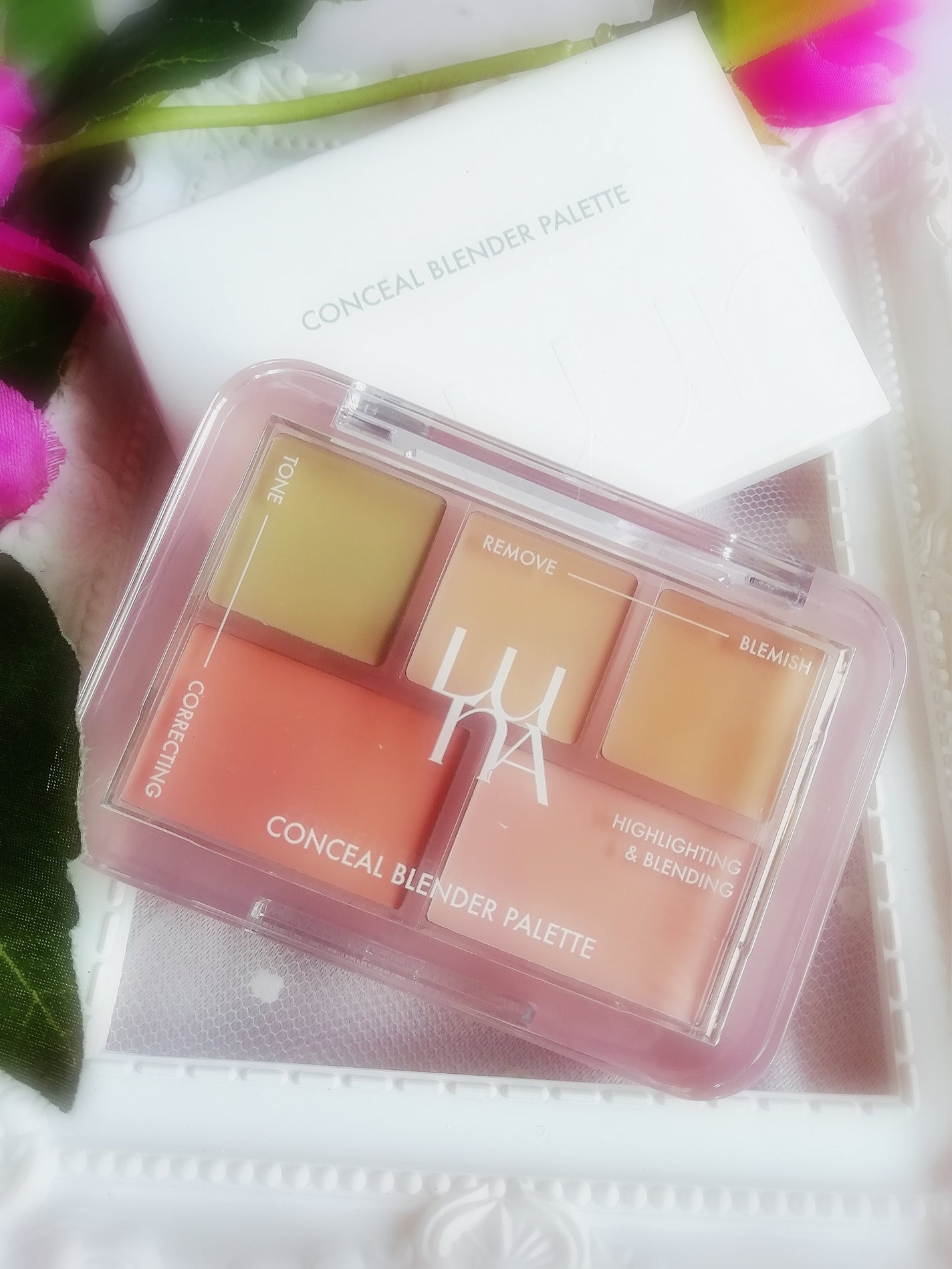 コンシールブレンダーパレット/LUNA/パレットコンシーラーを使ったクチコミ(2枚目)