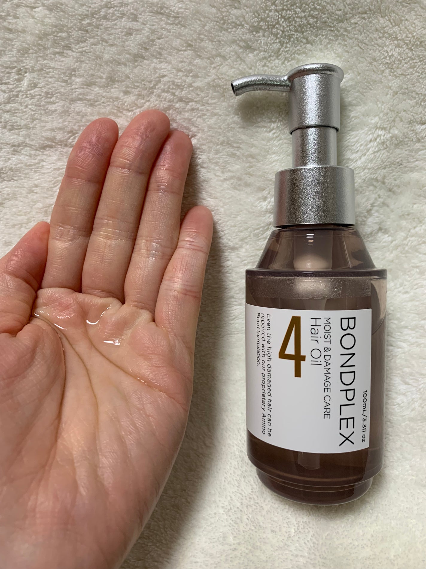 モイスト&ダメージケア ヘアオイル/ボンドプレックス/ヘアオイルを使ったクチコミ(1枚目)