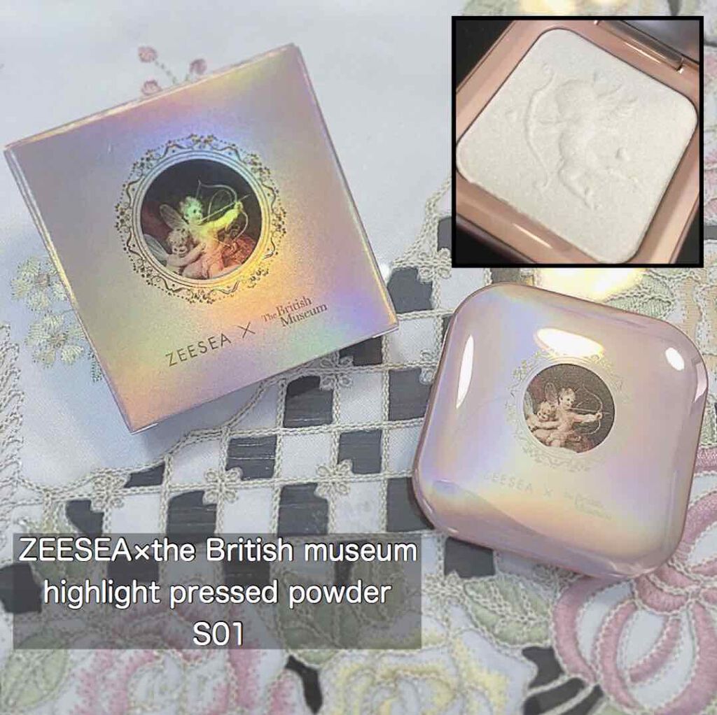 エンジェルキューピッドキスハイライター/ZEESEA/パウダーハイライトを使ったクチコミ（1枚目）