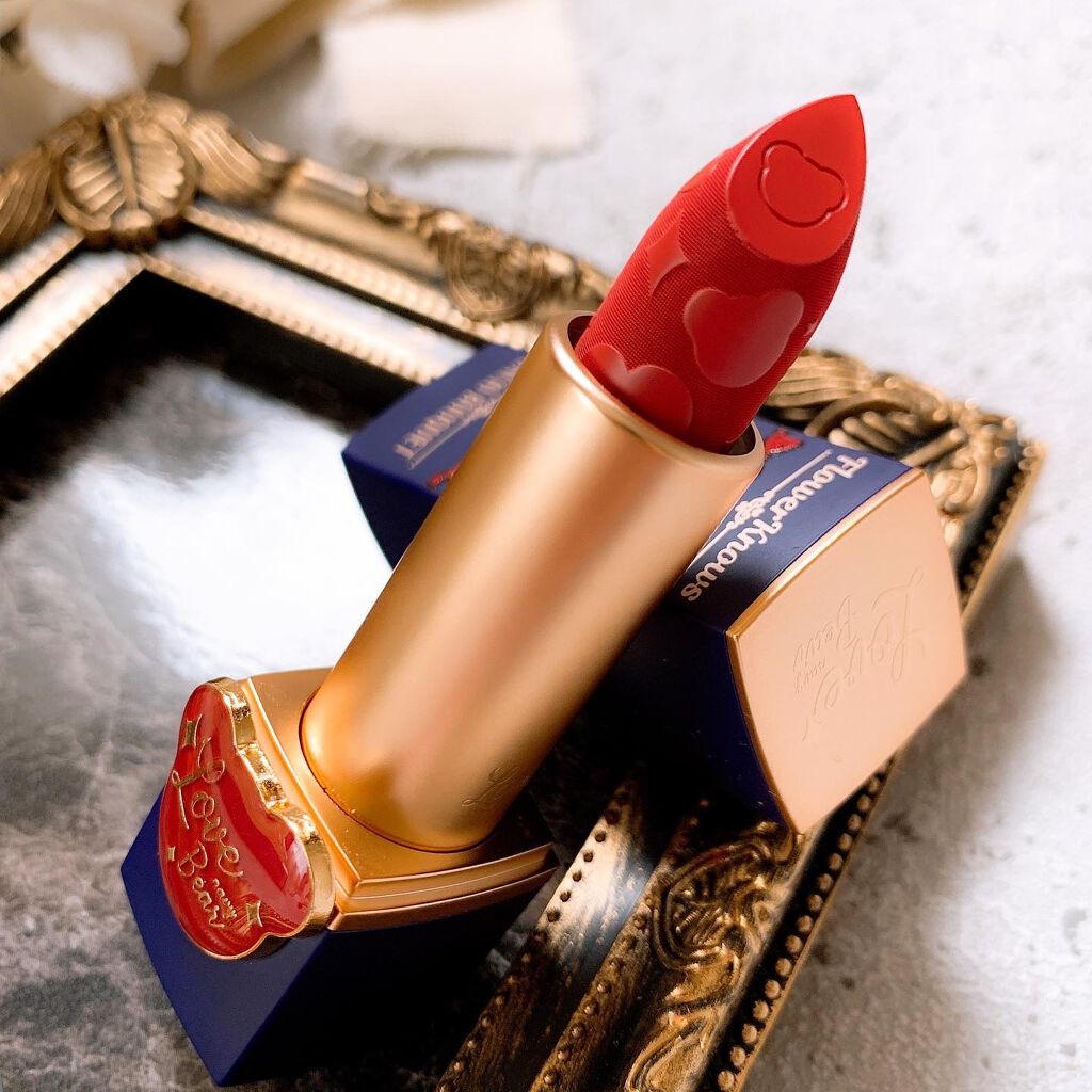 Love Bear マットリップスティック/FlowerKnows/口紅を使ったクチコミ(4枚目)