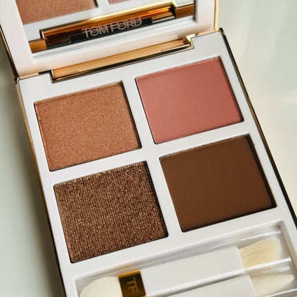 ソレイユ ドゥ フ アイ カラー クォード/TOM FORD BEAUTY/アイシャドウパレットを使ったクチコミ(2枚目)