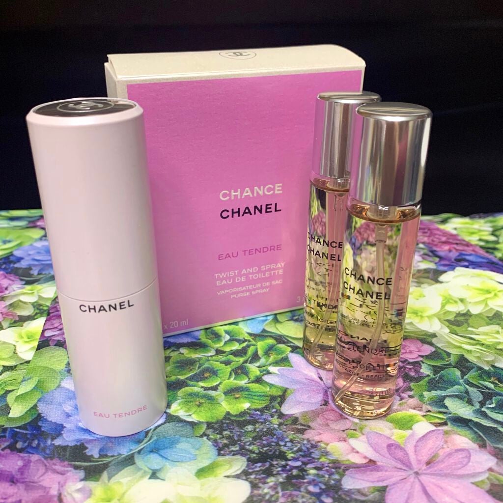 チャンス オー タンドゥル ツィスト&スプレイ (オードゥ トワレット)/CHANEL/香水(レディース)を使ったクチコミ(1枚目)